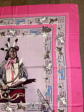 Load image into Gallery viewer, Hermes Cashmere and Silk Scarf “La Pani Shar Pawnee” by Kermit Oliver 140.