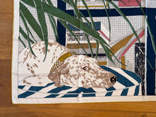 Load image into Gallery viewer, Hermes Cashmere and Silk GM Shawl «Rendez-Vous Chez Hermès» by Carine Brancowitz 140.