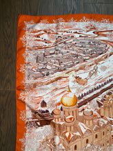 Load image into Gallery viewer, Hermes Silk Scarf “De Passage à Moscou” by  Nathalie Vialars.