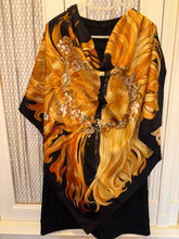 Load image into Gallery viewer, Hermes Silk Twill Scarf “Eva” by Philippe  Dumas.