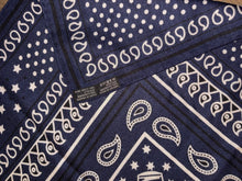 Load image into Gallery viewer, Hermes Cashmere/Silk GM Shawl “Eperon d’Or Bandana” by Henri d’Origny 140.