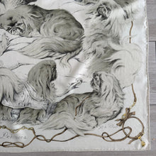Load image into Gallery viewer, Hermes Silk Twill Scarf «Pékinois» by Xavier de Poret