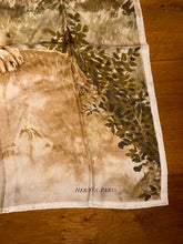 Load image into Gallery viewer, Hermes Wash Silk Scarf Acinonyx Jubatus by Christian Renonciat 140