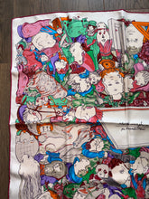Load image into Gallery viewer, Hermes Silk Scarf “Métamorphoses” by Philippe Dumas.