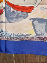 Load image into Gallery viewer, Hermes Silk Scarf «Barcarolle» by Philippe Dauchez.