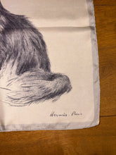 Load image into Gallery viewer, Hermes Silk Twill Scarf «Persian Cats» by Xavier de Poret.