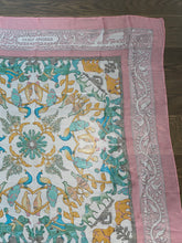 Load image into Gallery viewer, Hermes Silk Mousseline GM Shawl “Early America” by Françoise de la Perriere 140.