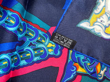 Load image into Gallery viewer, Hermes Silk Twill Scarf “Alphabet Russe&quot; by Eugenia Miroshnichenko.