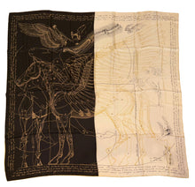 Load image into Gallery viewer, Hermes Silk Plume Scarf Le Pegase d’Hermes” by Christian Renonciat 140