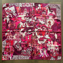 Load image into Gallery viewer, Hermes Silk Twill Scarf “Zabavushka&quot; by Eugenia Miroshnichenko.