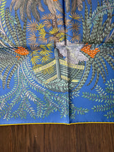 Load image into Gallery viewer, HERMES Silk Scarf "Le Jardin des Peintres" by Annie Faivre.