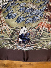 Load image into Gallery viewer, Hermes Silk Twill Scarf “Sichuan” by Robert Dallet.