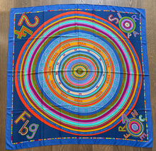 Load image into Gallery viewer, Hermes Cashmere and Silk Shawl “TOHU-BOHU” by Claudia Stuhlhofer-Mayr 140