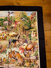 Load image into Gallery viewer, Limited edition Hermes Silk Twill Scarf “Madison Avenue” by Kermit Oliver.
