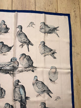 Load image into Gallery viewer, Hermes Silk Twill Scarf « Tourterelles » by Xavier de Poret.
