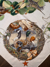 Load image into Gallery viewer, Hermes Cashmere/Silk Shawl “Fauna et Flora du Texas” by Kermit Oliver 140.