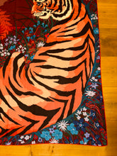 Load image into Gallery viewer, Hermes Cashmere/Silk Shawl “Tyger Tyger” by Alice Shirley 140