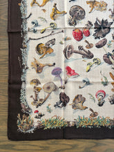 Load image into Gallery viewer, Hermes Cashmere and Silk GM Shawl « Champignons » by Anna Gavarni/Francoise de la Perriere