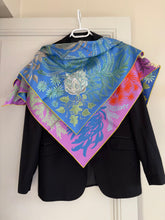 Load image into Gallery viewer, HERMES Silk Scarf "Le Jardin des Peintres" by Annie Faivre.
