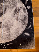 Load image into Gallery viewer, HERMES Cashmere/Silk Shawl “Clair de Lune” by Dimitri Rybaltchenko 140.