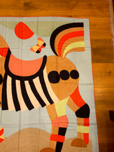 Load image into Gallery viewer, Hermes Cashmere/Silk Shawl “Mon Premier Galop” by Tong Ren 140