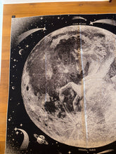 Load image into Gallery viewer, HERMES Cashmere/Silk Shawl “Clair de Lune” by Dimitri Rybaltchenko 140.