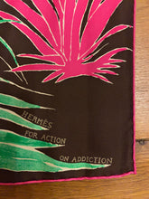 Load image into Gallery viewer, Limited Edition Hermes Silk Twill Scarf “Au Bout Du Monde” by Antoine Carbonne in support of Action of Addiction.