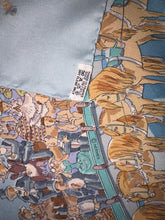 Load image into Gallery viewer, Hermes Silk Scarf “Cirque Molièr” by Philippe Dumas.