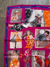 Load image into Gallery viewer, Hermes Vintage Silk Scarf “J'aime mon Carré” by Saw/Adaptation Studio