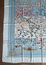 Load image into Gallery viewer, Hermes Cashmere/Silk Shawl “Libres Comme l'Air” by Annie Faivre