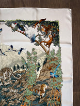Load image into Gallery viewer, Hermes Silk Twill Scarf “Sichuan” by Robert Dallet