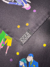 Load image into Gallery viewer, Hermes Vintage Silk Scarf “Les Parisiennes De Kiraz“ by Edmond Kiraz.