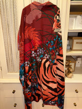 Load image into Gallery viewer, Hermes Cashmere/Silk Shawl “Tyger Tyger” by Alice Shirley 140