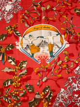 Load image into Gallery viewer, Hermes Cashmere and Silk GM Shawl “Neige d’Antan” by Cathy Latham 140