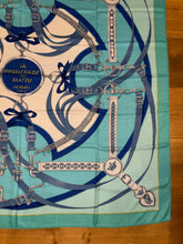 Load image into Gallery viewer, Hermes Cashmere/Silk Shawl “La Promenade du Matin” by Henri d'Origny 140