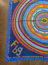 Load image into Gallery viewer, Hermes Cashmere and Silk Shawl “TOHU-BOHU” by Claudia Stuhlhofer-Mayr 140