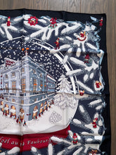 Load image into Gallery viewer, HERMÈS Silk Scarf “Noël Au 24 Faubourg” by Dimitri Rybaltchenko.