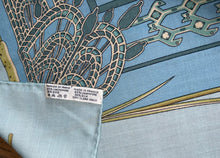 Load image into Gallery viewer, Hermes Cashmere/Silk Shawl “Libres Comme l'Air” by Annie Faivre