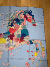 Load image into Gallery viewer, Hermes Silk Twill GM Shawl “Robe Legere” by Théo de Gueltzl 140.