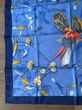 Load image into Gallery viewer, Hermes Silk jacquard Scarf “Neige d’Antan Detail” by Cathy Latham.