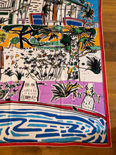 Load image into Gallery viewer, Hermes Cashmere and Silk GM Shawl “Rayures d'Ete” by Filipe Jardim 140.