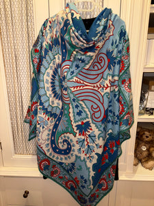 Hermes Cashmere/Silk Shawl “Paisley from Paisley” 140