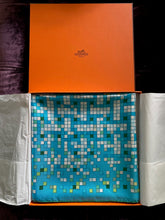 Load image into Gallery viewer, Hermes Silk Twill Scarf “Mosaïque au 24” by Benoît-Pierre Emery.