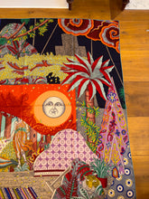 Load image into Gallery viewer, Hermes Cashmere/Silk GM Shawl “Acte III, Scene I, La Clairiere» by Edouard Baribeaud 140.