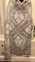 Load image into Gallery viewer, Hermes Cashmere and Silk GM Shawl “Mors a Jouets Bandana” by Sophie Koechlin 140.