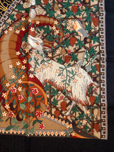Load image into Gallery viewer, Hermes Cashmere/Silk Shawl “Axis Mundi” by Christine Henry 140