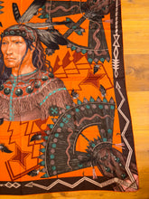 Load image into Gallery viewer, Hermes Cashmere/Silk GM Shawl “Cosmogonie apache” by Antoine Tzapoff 140.