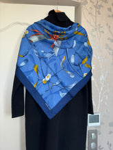 Load image into Gallery viewer, Hermes Silk jacquard Scarf “Neige d’Antan Detail” by Cathy Latham.