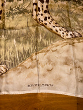Load image into Gallery viewer, Hermes Wash Silk Scarf Acinonyx Jubatus by Christian Renonciat 140
