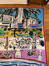 Load image into Gallery viewer, Hermes Cashmere and Silk GM Shawl “Rayures d'Ete” by Filipe Jardim 140.